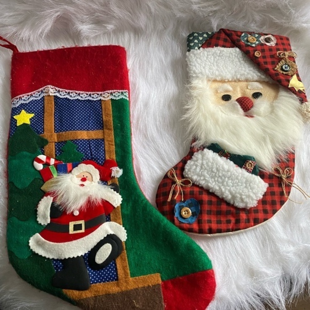Christmas Stockings Set Of Two